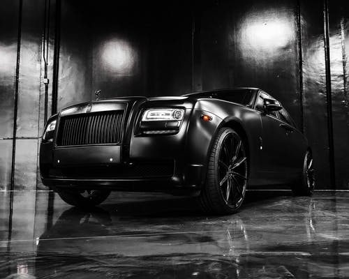 Roll Royce noir mate