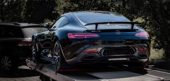 mercedes-benz-amg-gts sur remorque