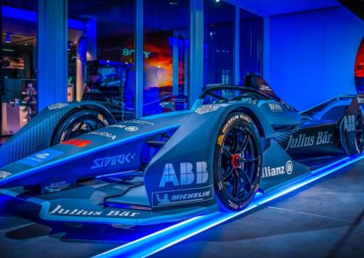 voiture de course Formule E