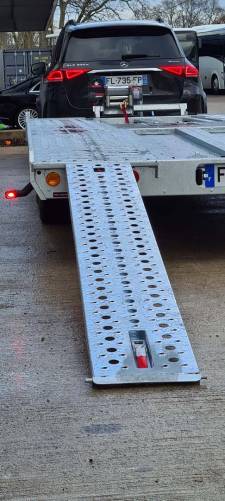 Rampe de remorque porte voiture Rampe porte voiture