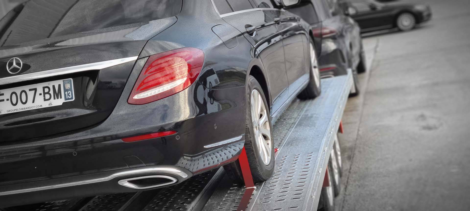Remorque porte voiture Transport de voiture sur remorque