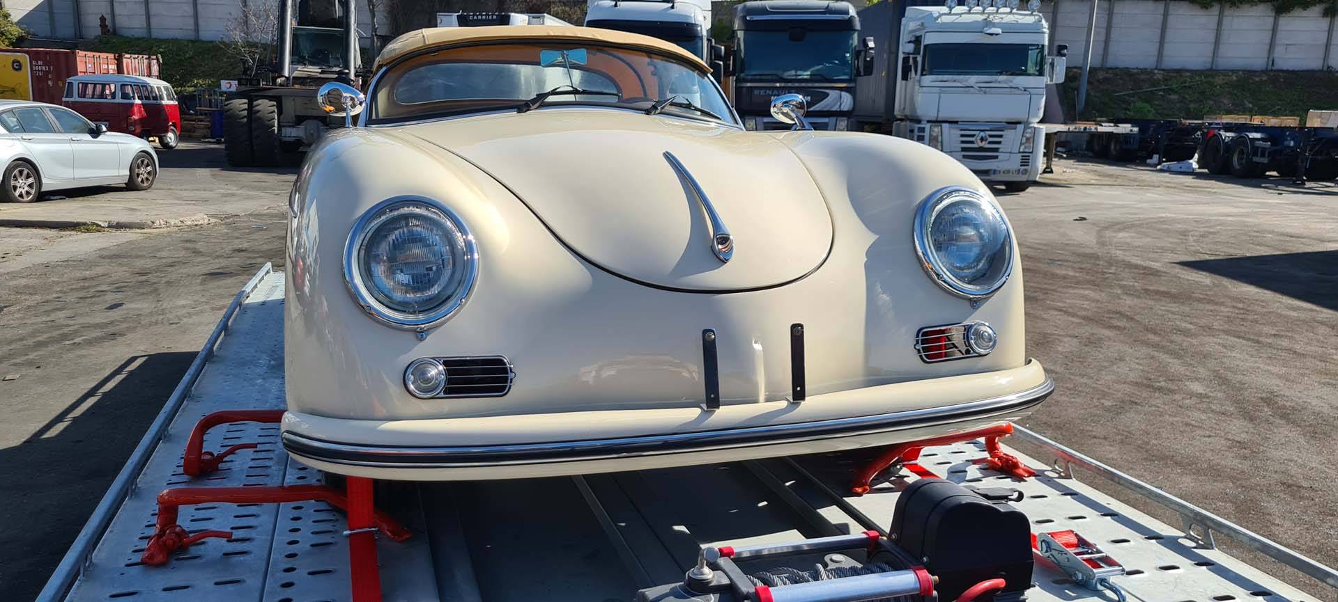 face avant Porsche Speedster