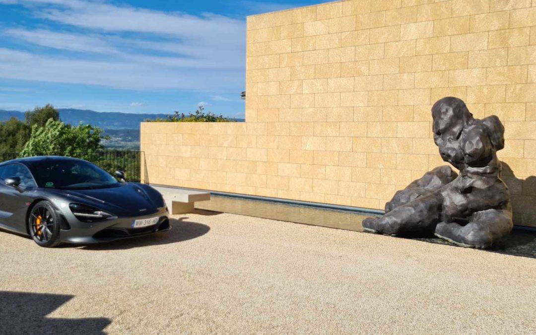 TRANSPORT D’UNE MCLAREN SUR REMORQUE